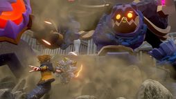 New Kingdom Hearts 3 and Final Fantasy VII: Remake screens