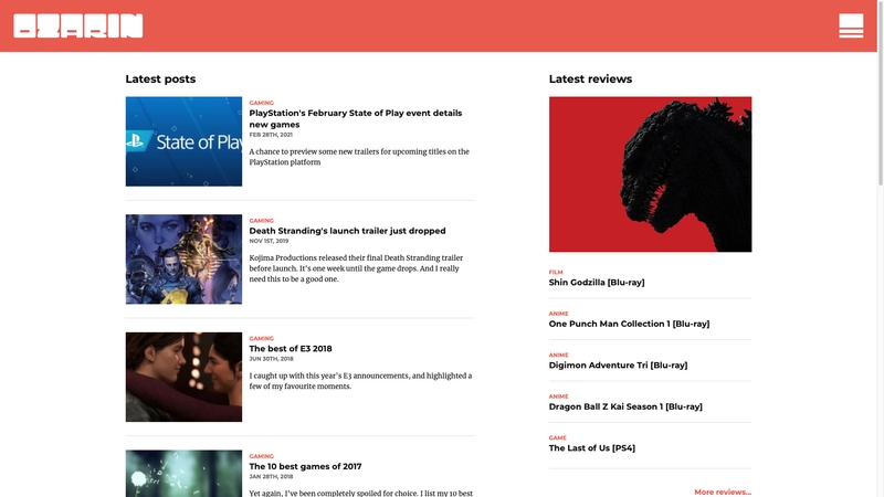 OZARIN Redesign: Part 1 OZARIN Redesign: Part 1